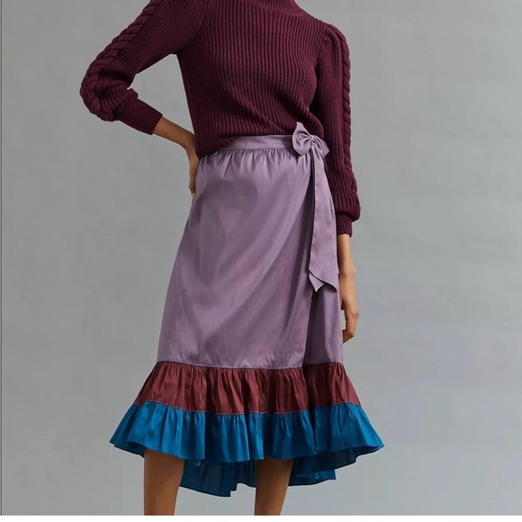 Anthropologie Dresses & Skirts - Anthropologie sachin & Babi color blocked Mindi skirt sz 4